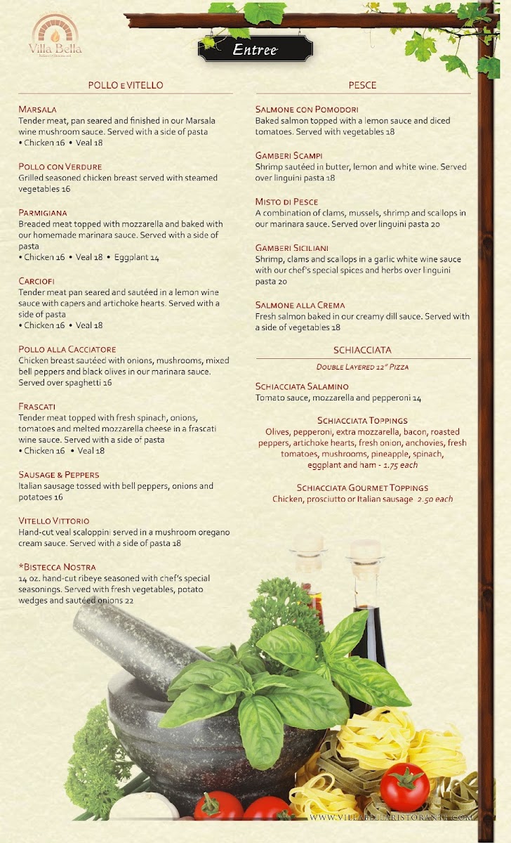 Menu Villa Bella-7
